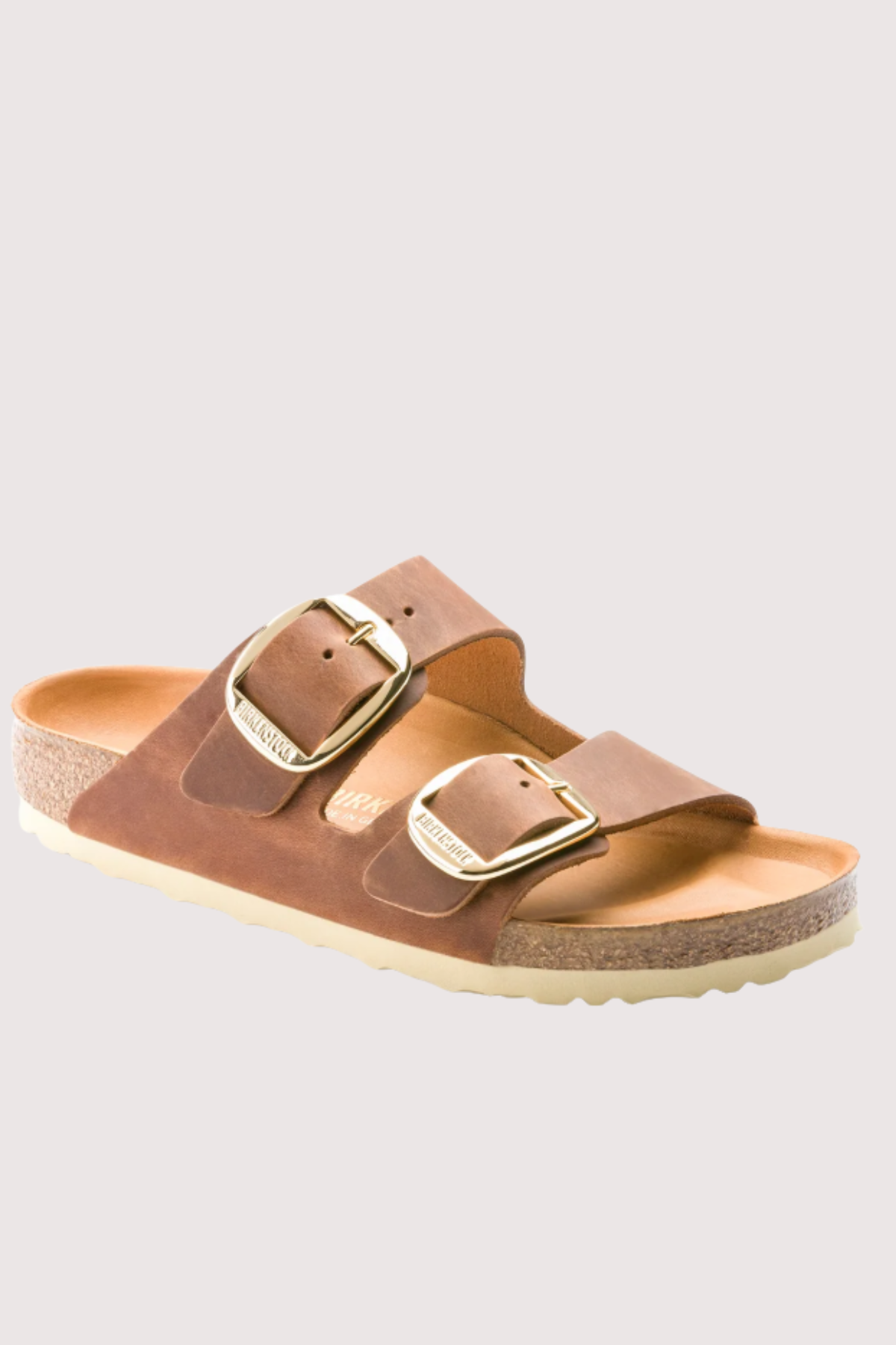Birkenstock Arizona - Big Buckle Cognac Oiled Leather
