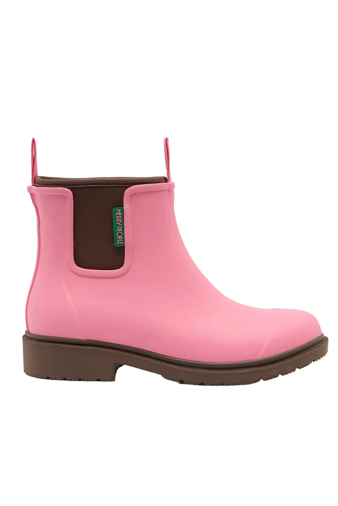 Merry People Bobbi Gumboots/Rainboots - Musk Pink