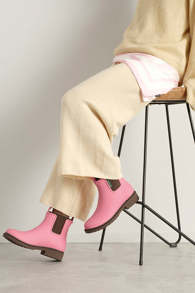 Merry People Bobbi Gumboots/Rainboots - Musk Pink