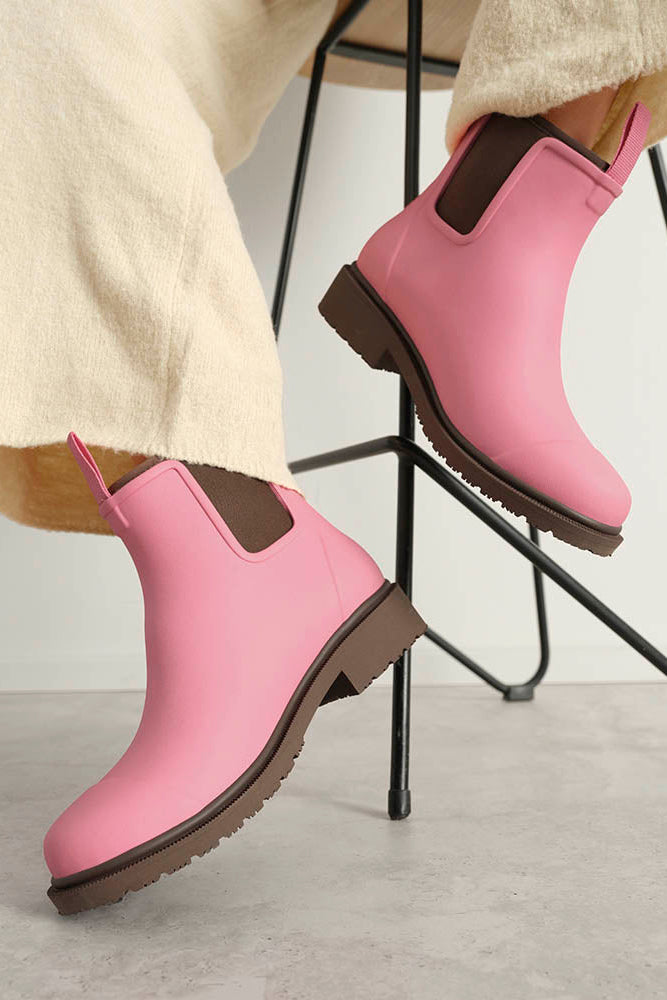 Merry People Bobbi Gumboots/Rainboots - Musk Pink
