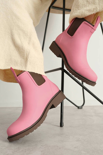 Merry People Bobbi Gumboots/Rainboots - Musk Pink