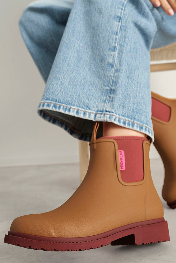 Merry People Bobbi Gumboots/Rainboots -  Ochre
