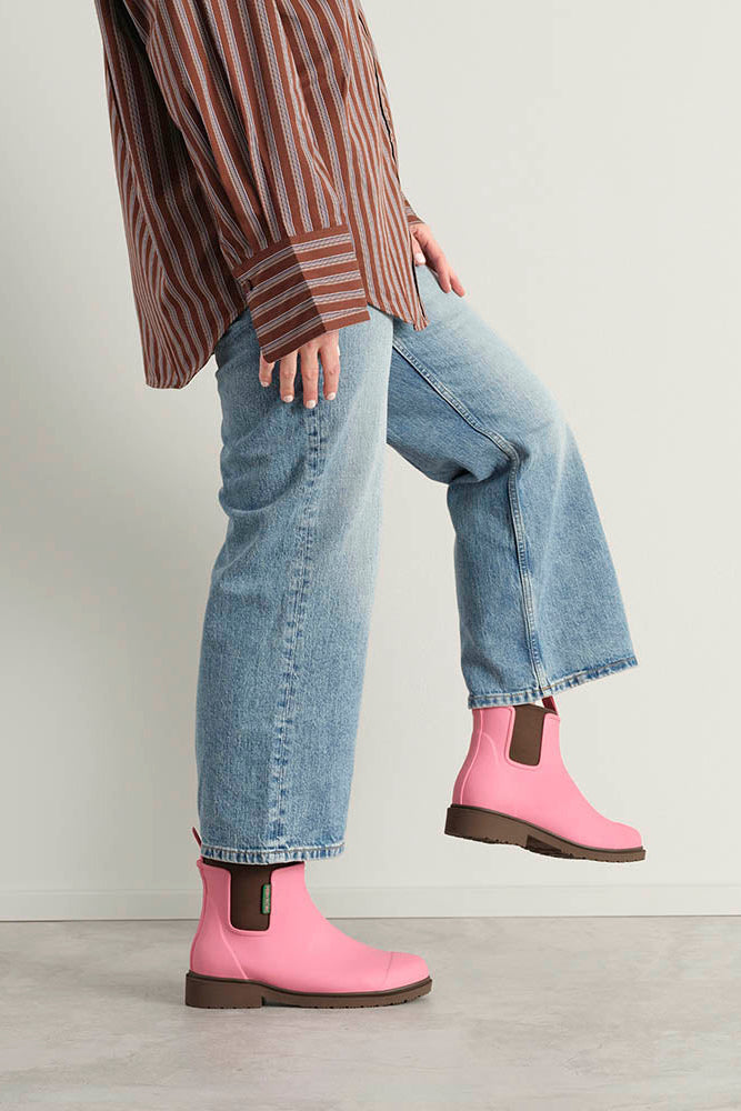 Merry People Bobbi Gumboots/Rainboots - Musk Pink