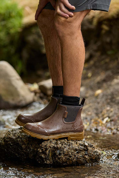 Merry People Oberon Gumboots/Rainboots - Espresso