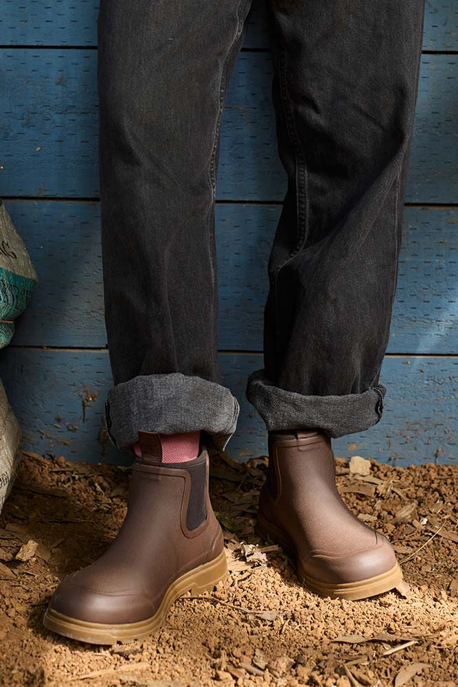 Merry People Oberon Gumboots/Rainboots - Espresso