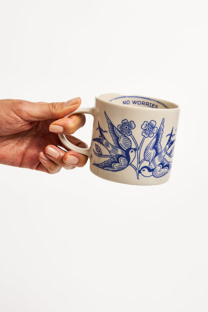 Inked Mug - No Worries