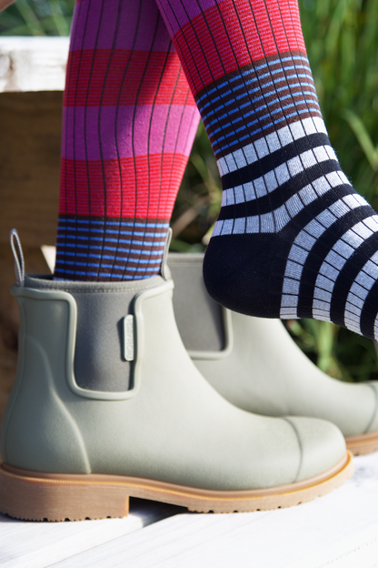 Merry People Bobbi Gumboots/Rainboots - Khaki