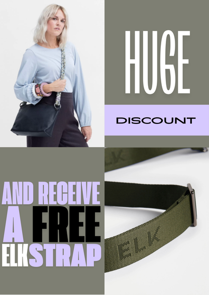 Jalta Small Bag  with FREE Elk Logo Strap