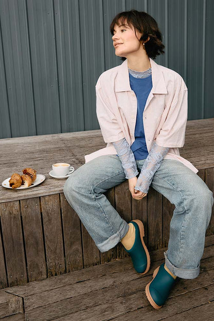 Merry People Billie Clog - Teal