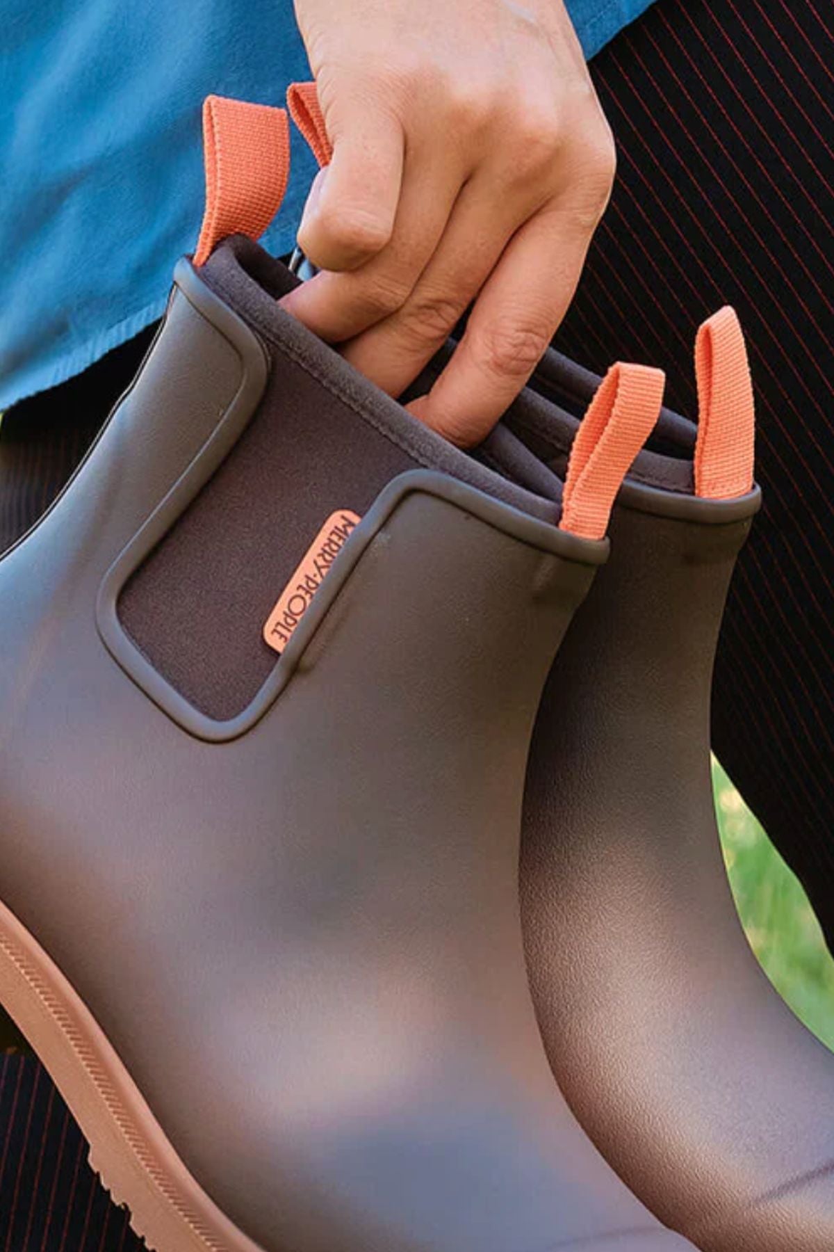 Merry People Bobbi Gumboots/Rainboots - Mocha PRE-ORDER