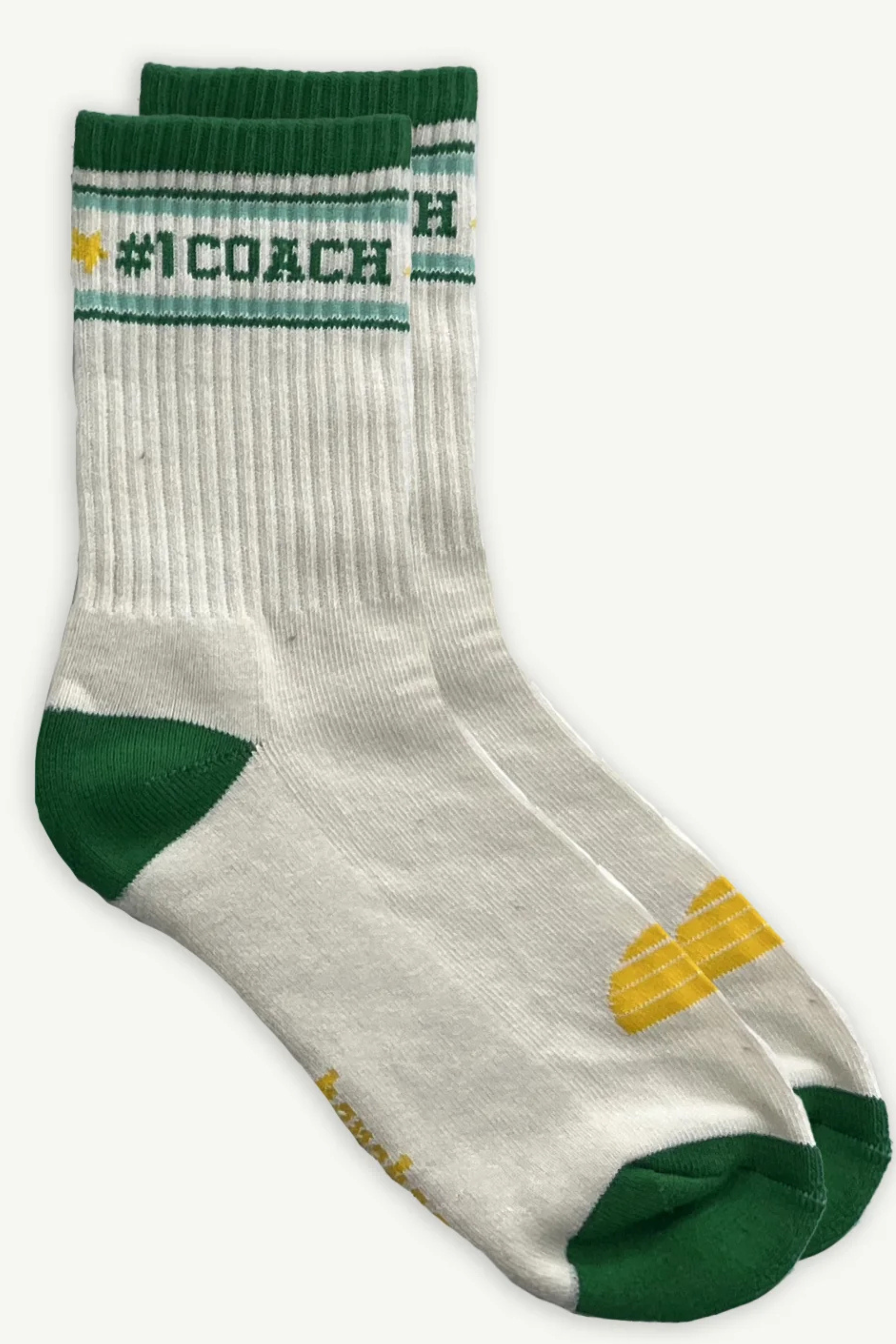 #1 Coach Crew Socks