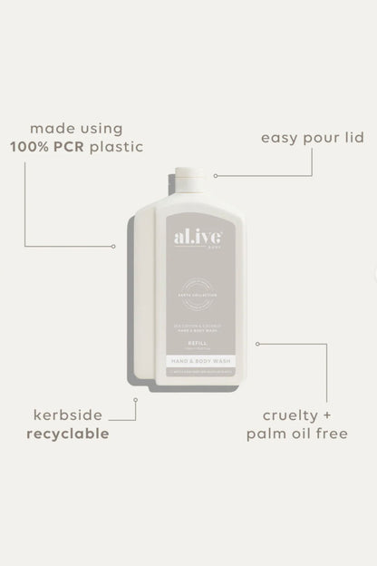 Alive 1 Litre Body Wash Refill