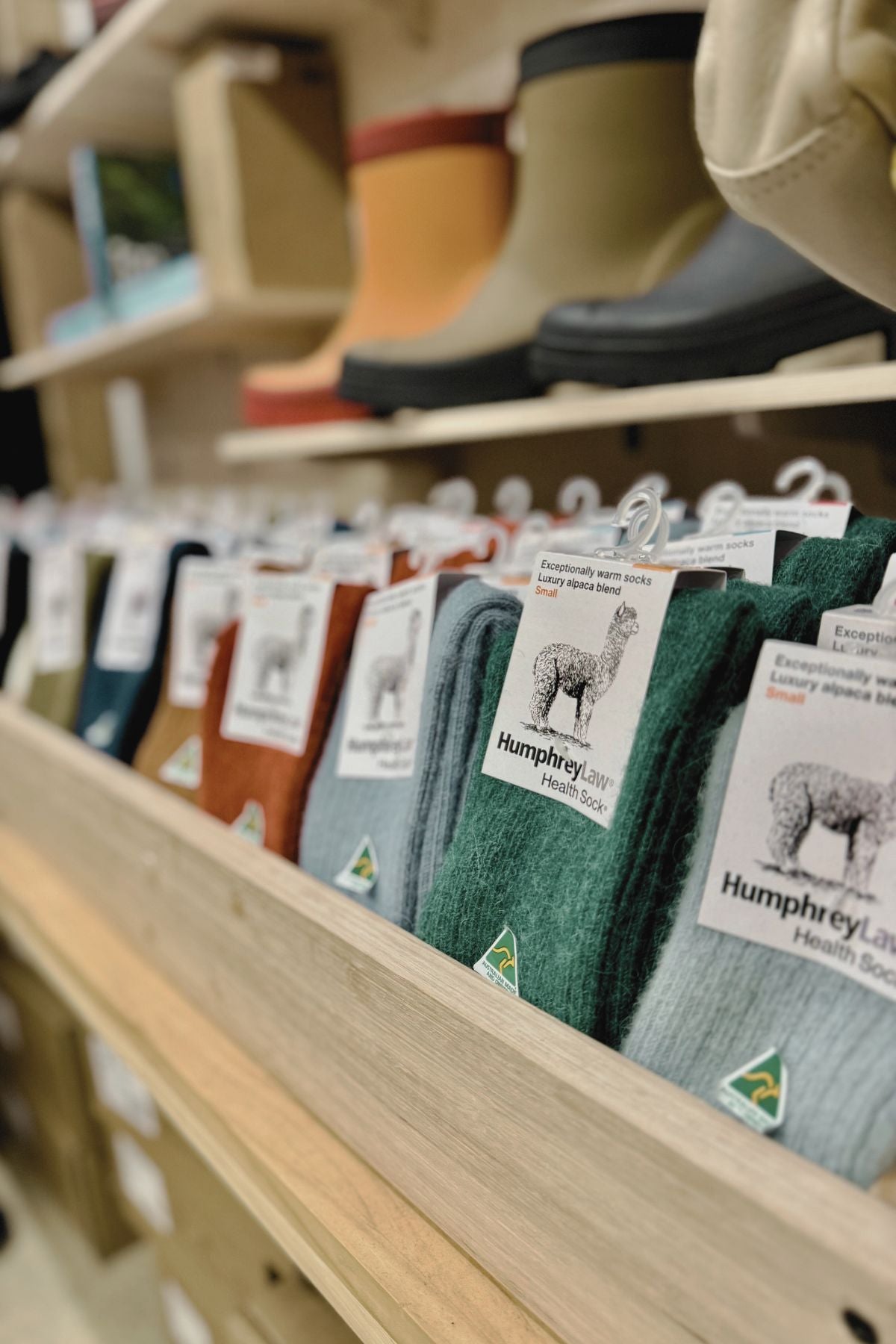 Alpaca Wool Socks-Humphrey Law