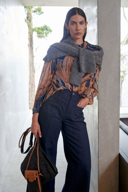 Elk Eir Sheer Shirt - Brandr Print