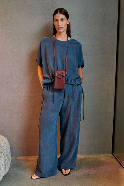 Elk Delme Pant - Blue Steel