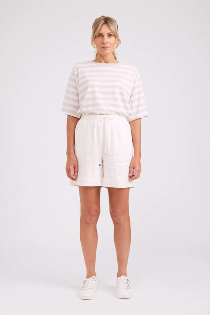 Studio Bermuda Short - White
