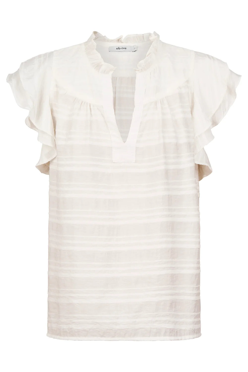 Sovana Frill Tank - White