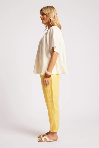 Cove Relaxed Top - White