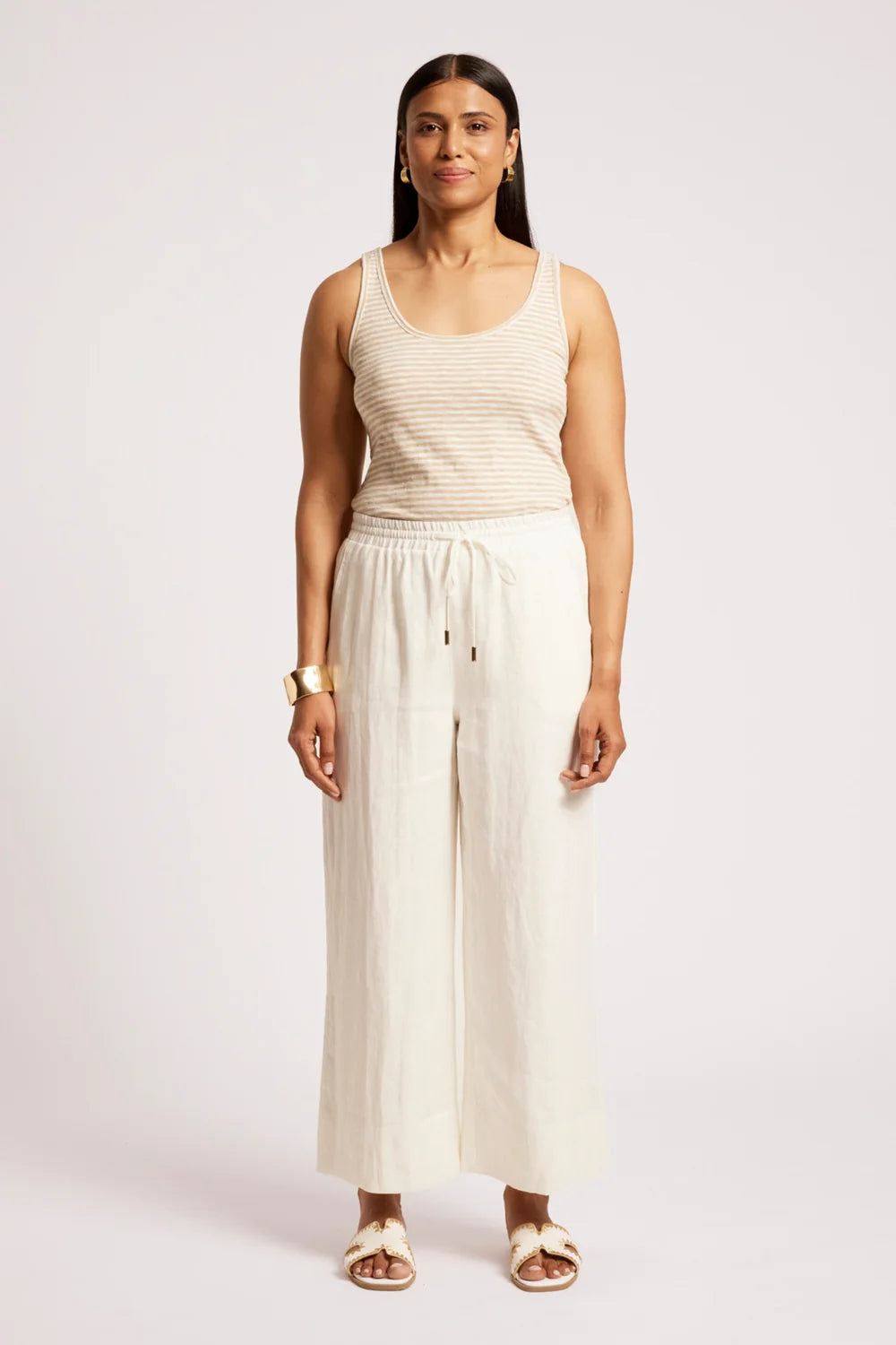 Cove Relaxed Pant - White