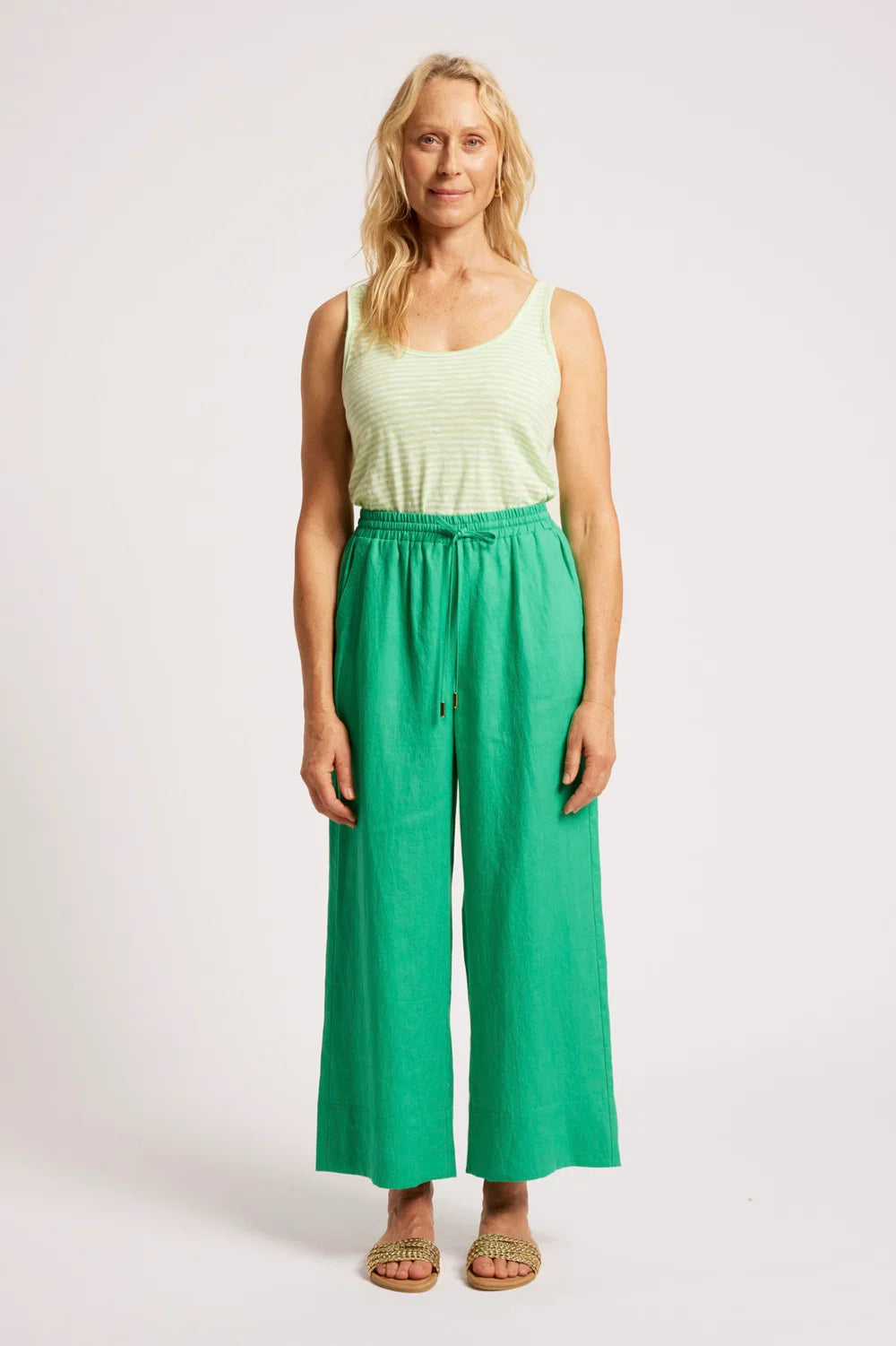 Cove Relaxed Pant - Jade
