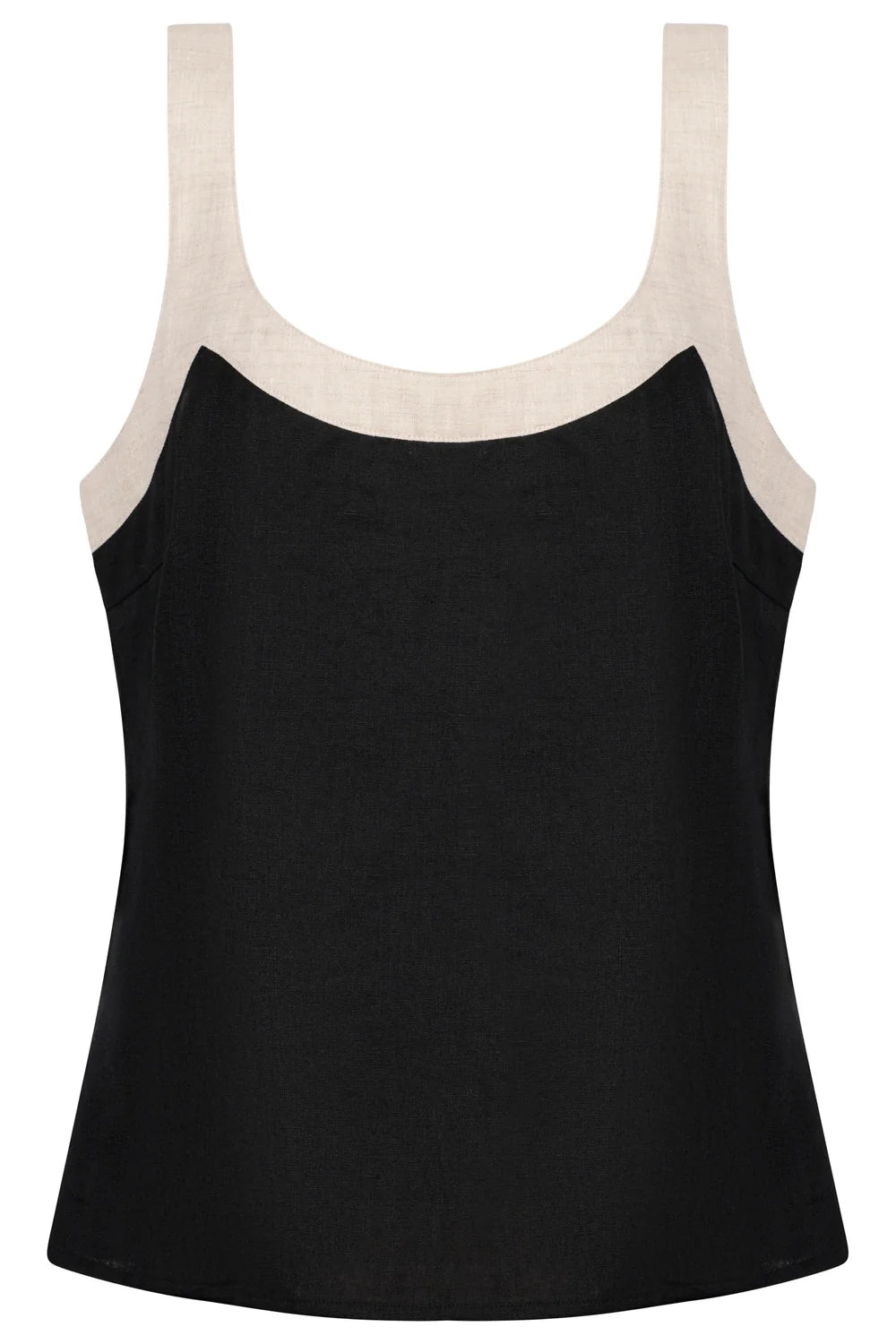 Maris Splice Tank - Black / Tusk