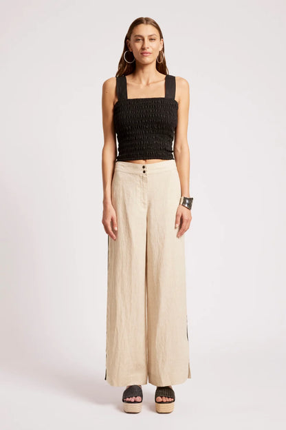 Maris Splice Pant - Tusk / Black