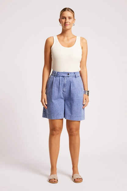 Dusk Denim Short - Denim