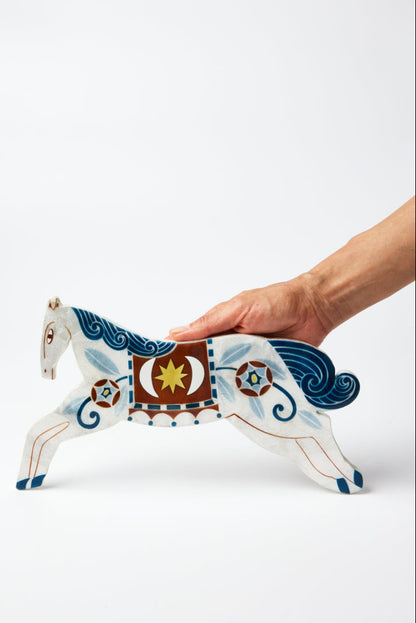 Paloma Wall Art - White Horse