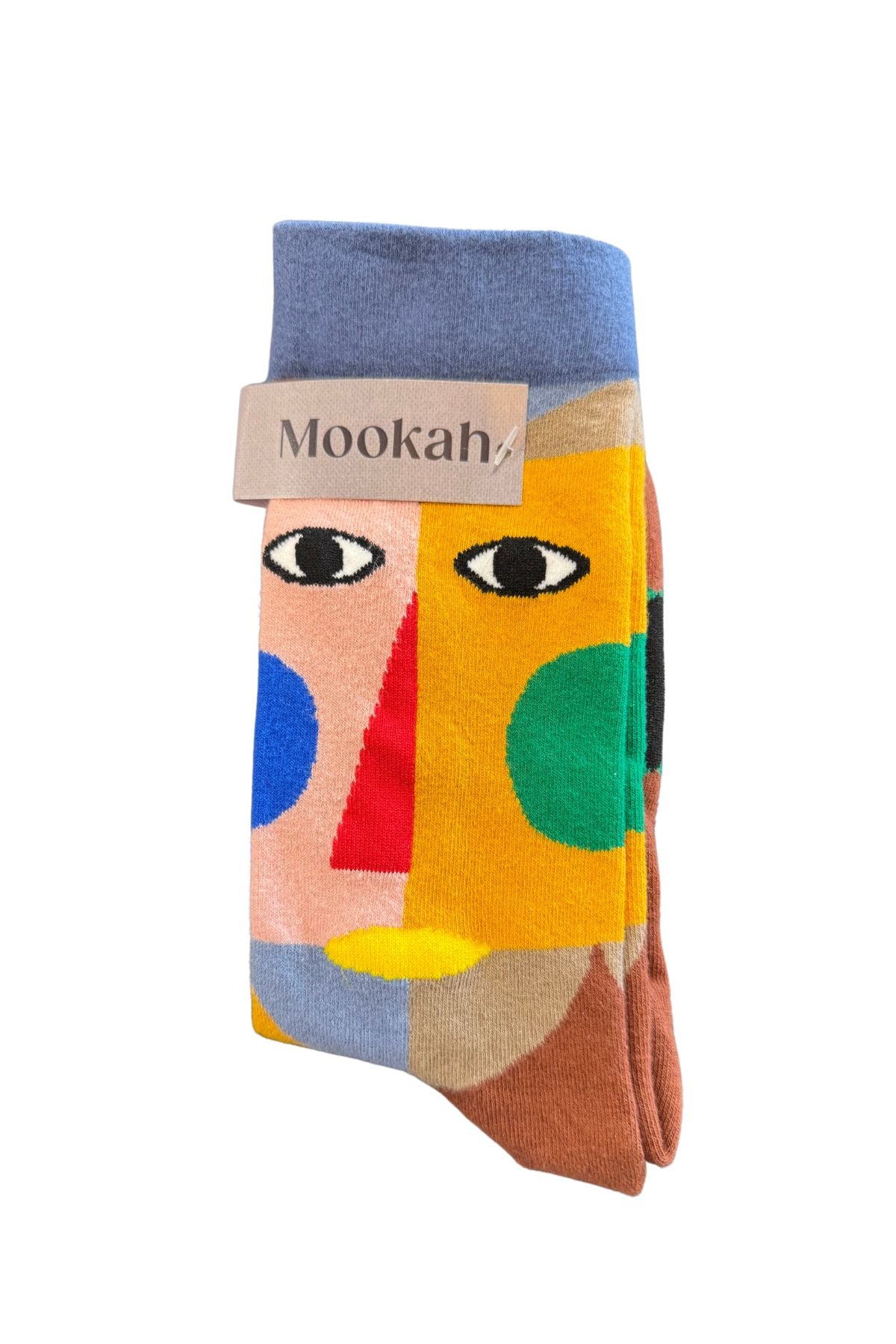 Abstract Faces Socks