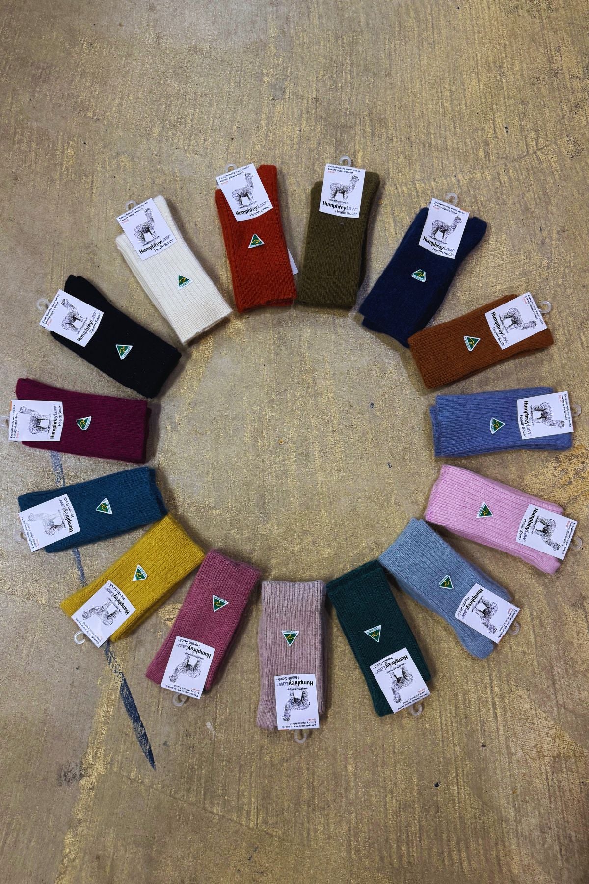 Alpaca Wool Socks-Humphrey Law