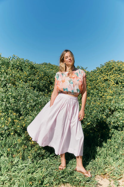 Rosa Reversible Crop Top - Floral
