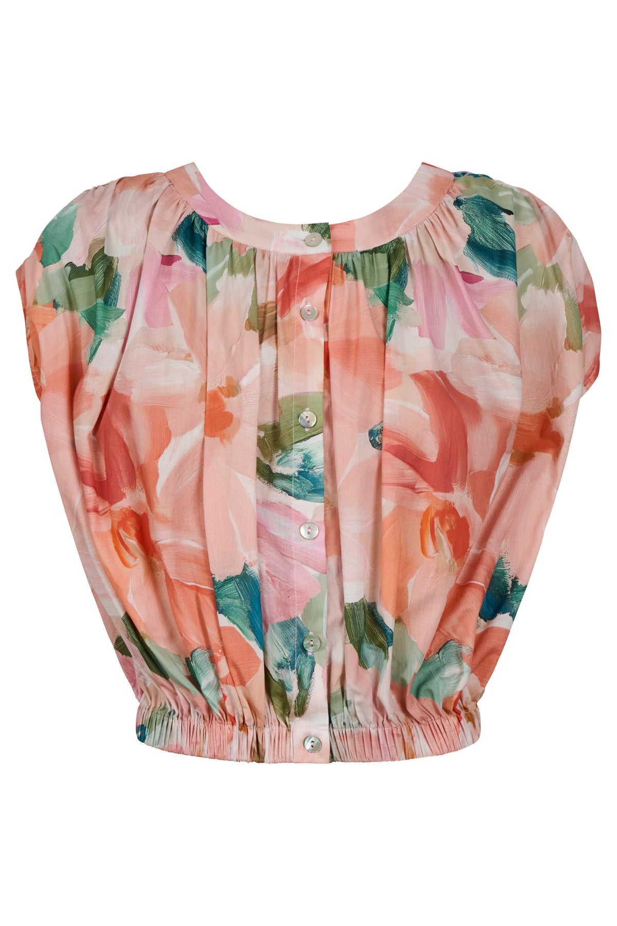 Rosa Reversible Crop Top - Floral