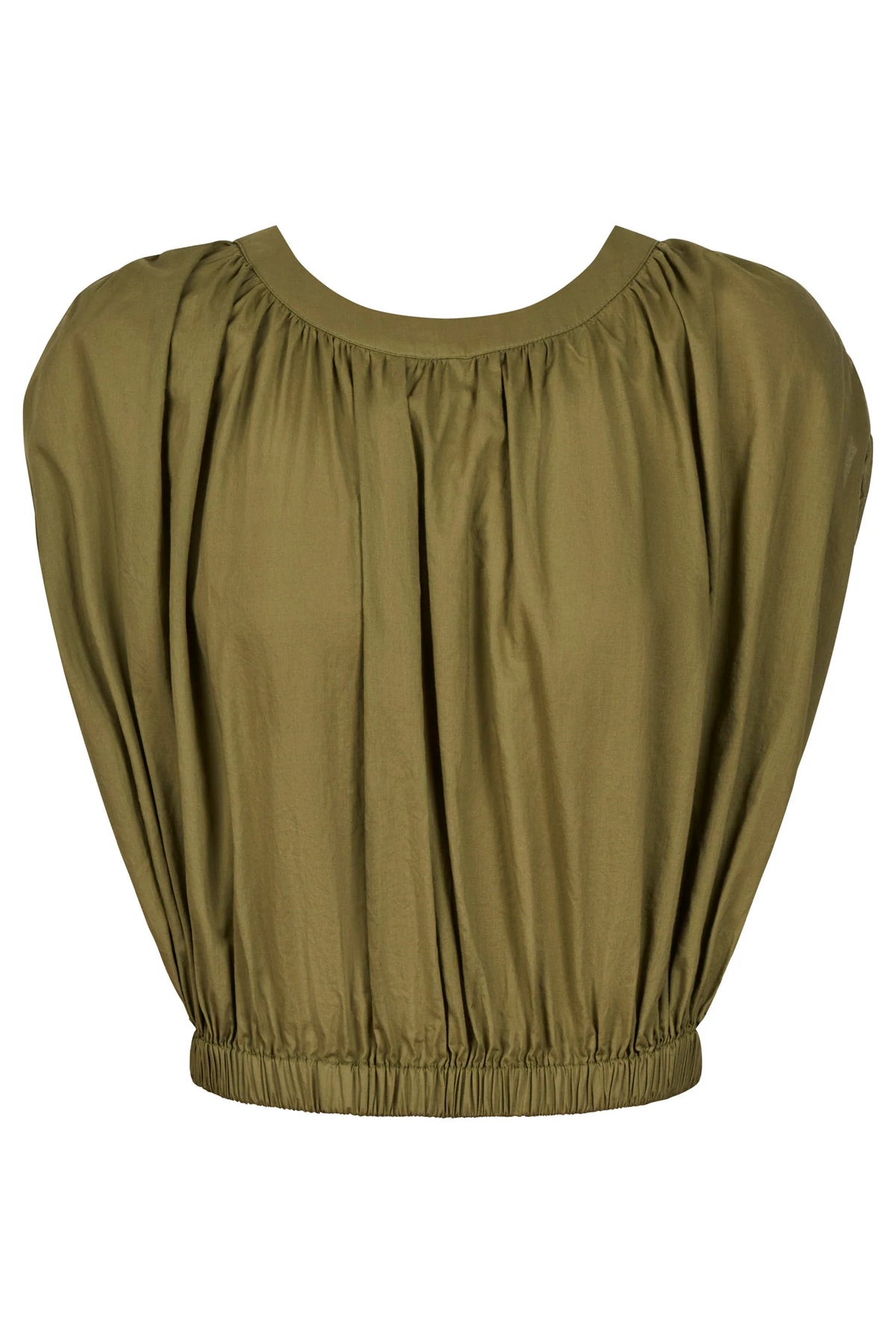 Rosa Reversible Crop Top - Sage