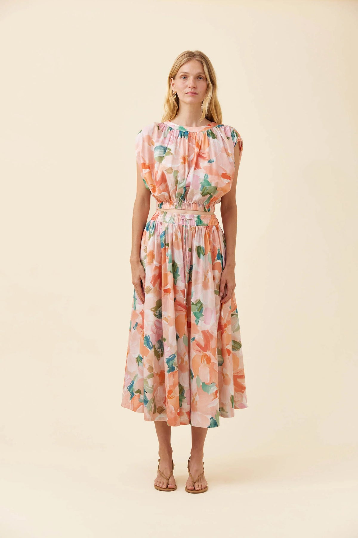 Rosa Maxi Skirt - Floral