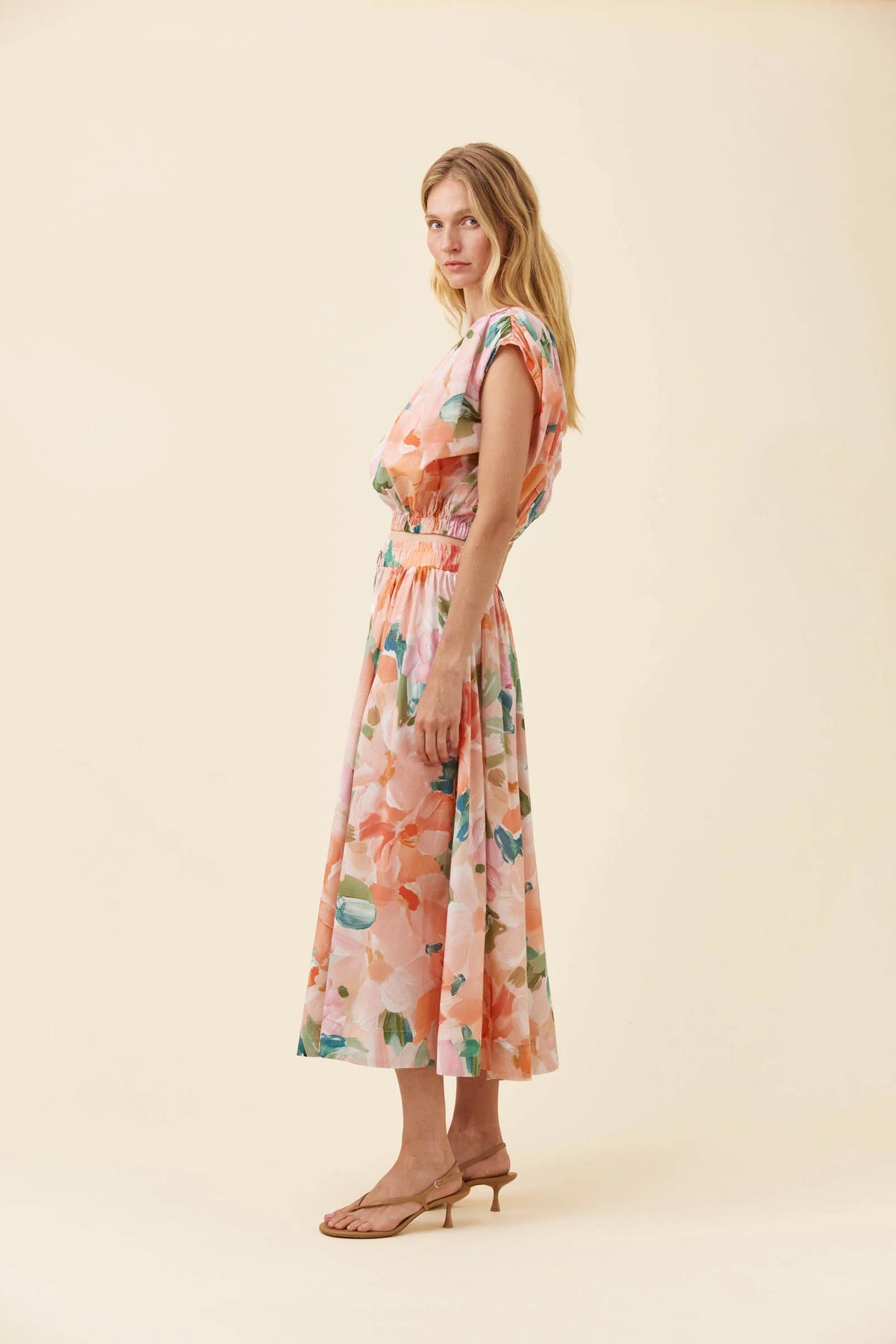 Rosa Maxi Skirt - Floral