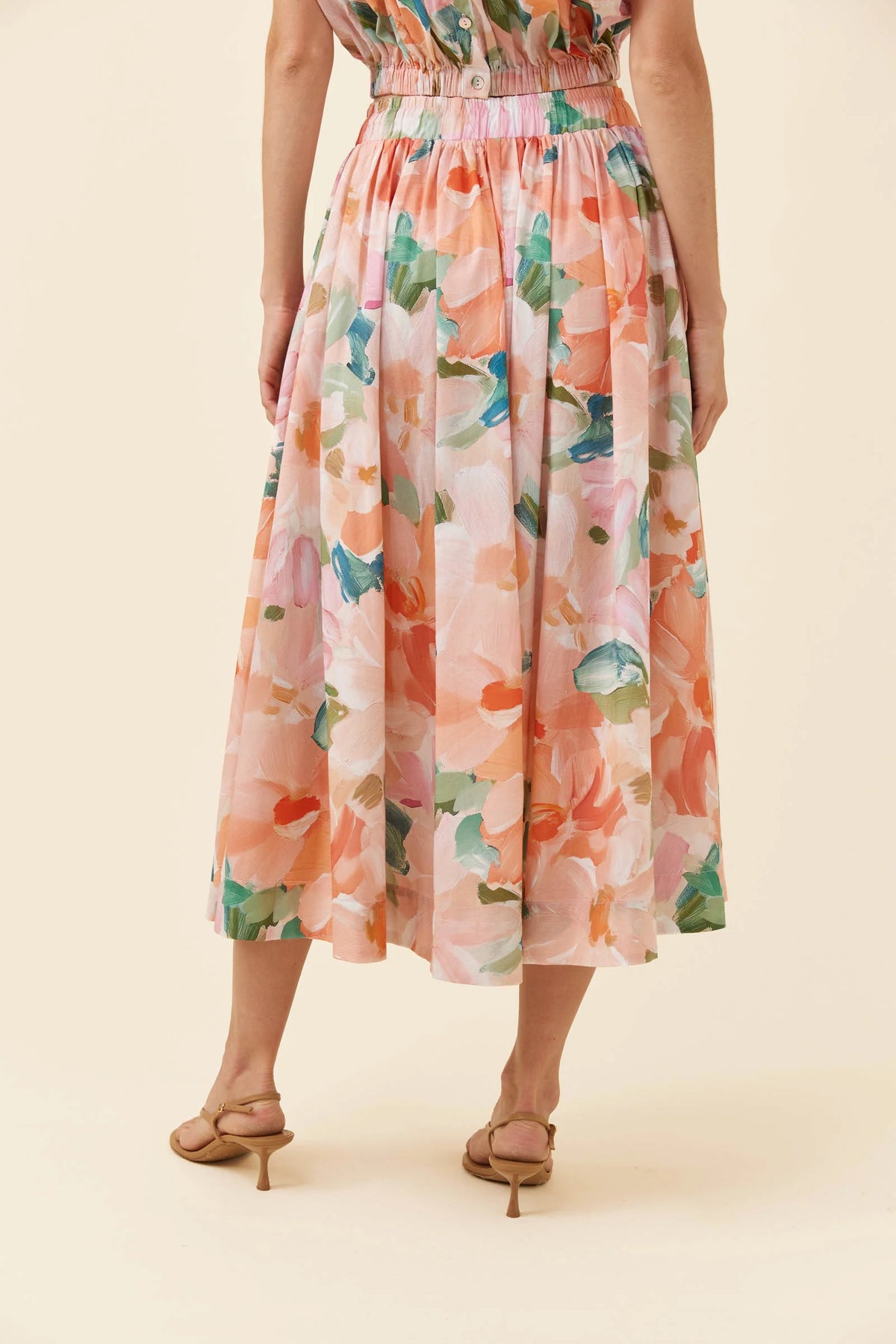 Rosa Maxi Skirt - Floral