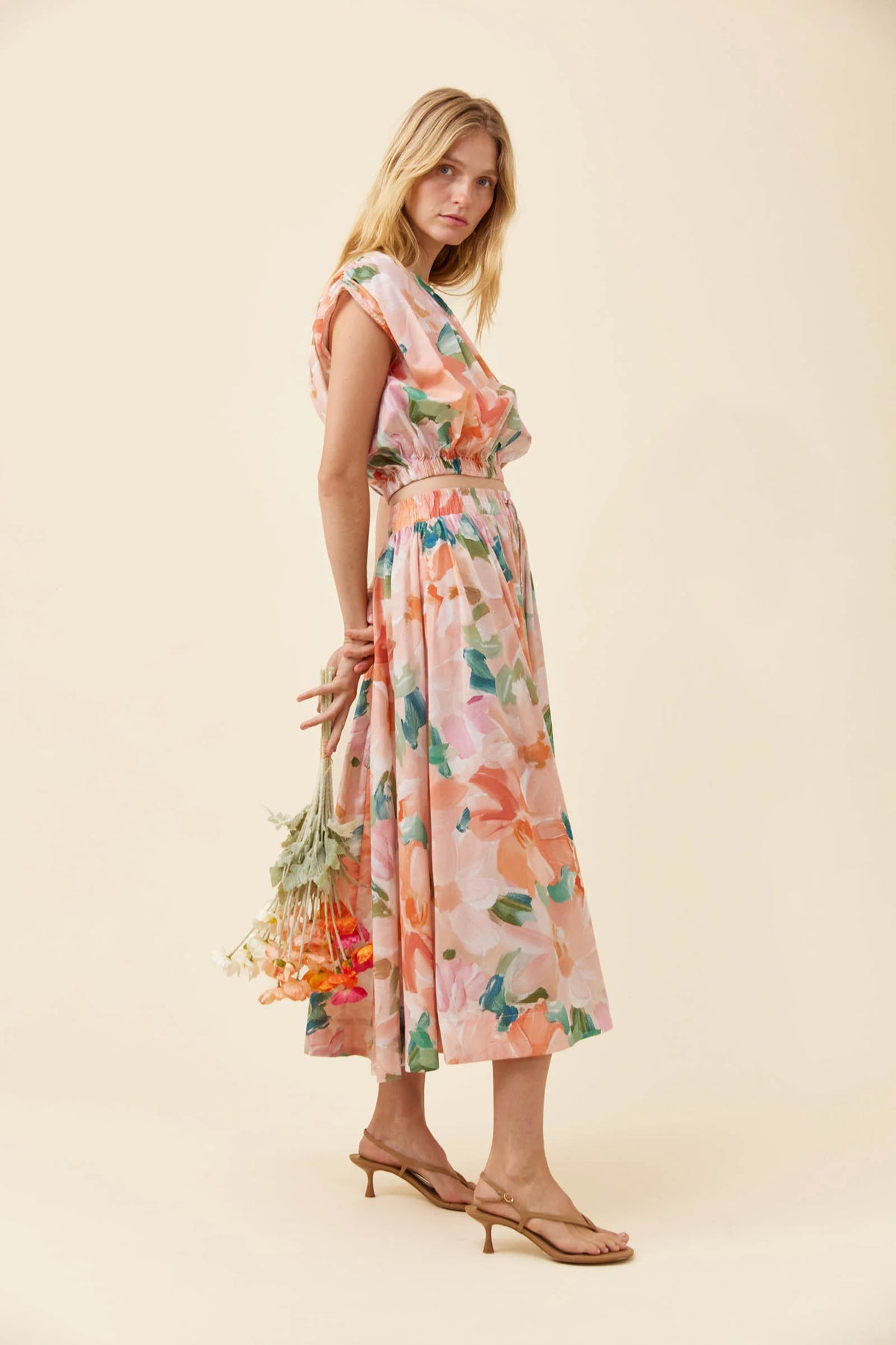 Rosa Maxi Skirt - Floral