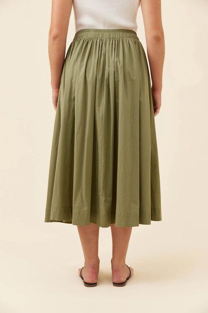 Rosa Maxi Skirt - Sage