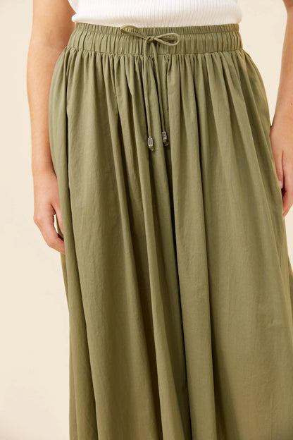 Rosa Maxi Skirt - Sage