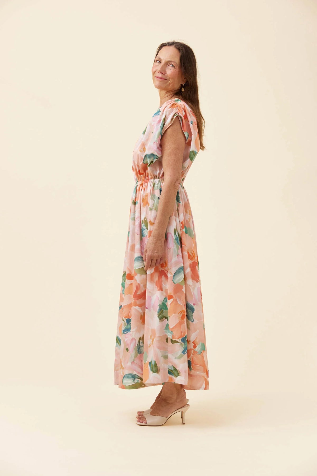 Rosa Reversible Maxi Dress - Floral