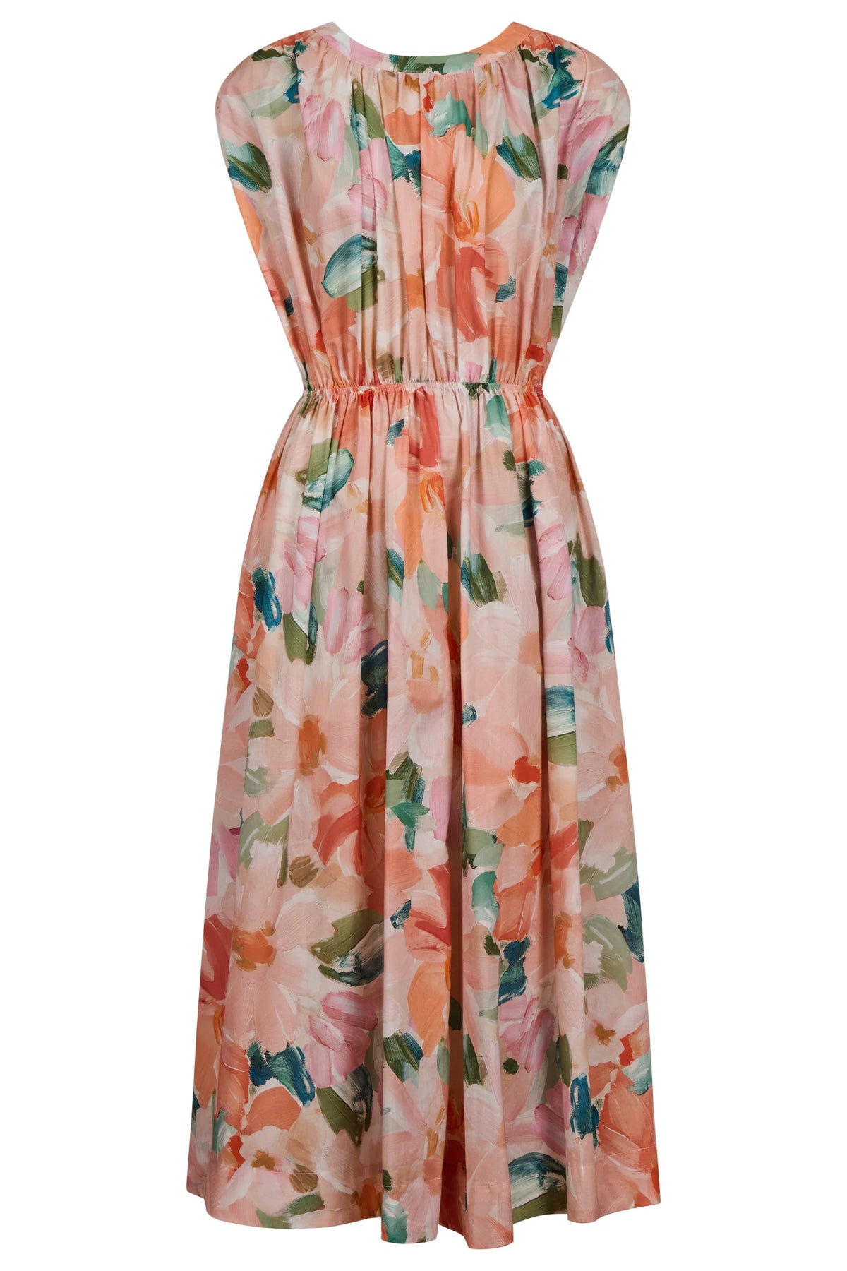 Rosa Reversible Maxi Dress - Floral