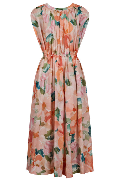 Rosa Reversible Maxi Dress - Floral