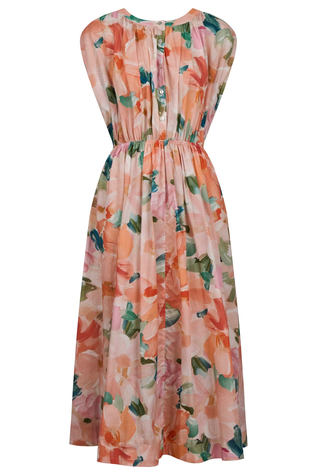 Rosa Reversible Maxi Dress - Floral