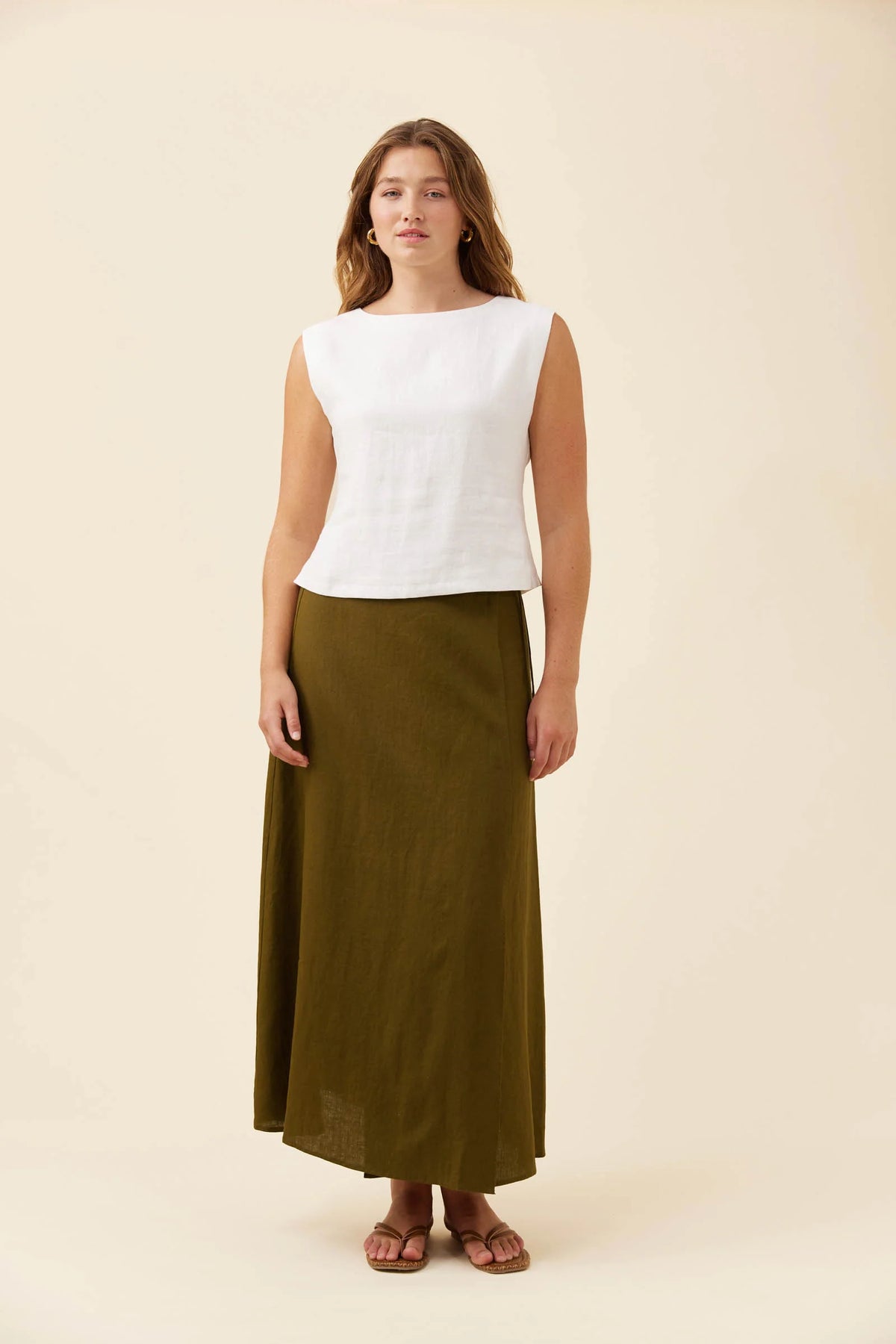 Anita Tank - White