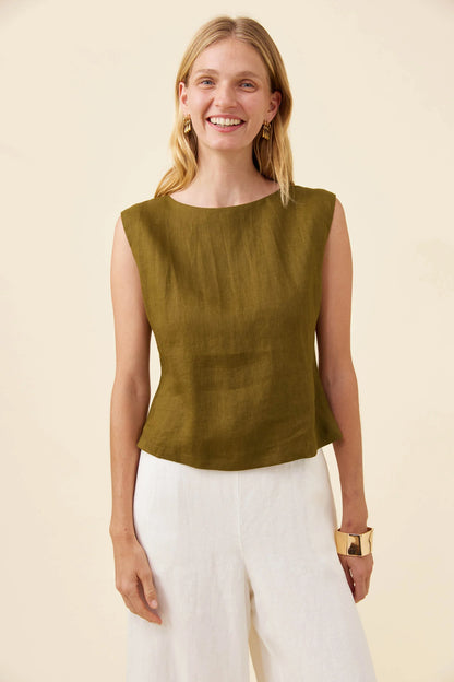 Anita Tank - Olive