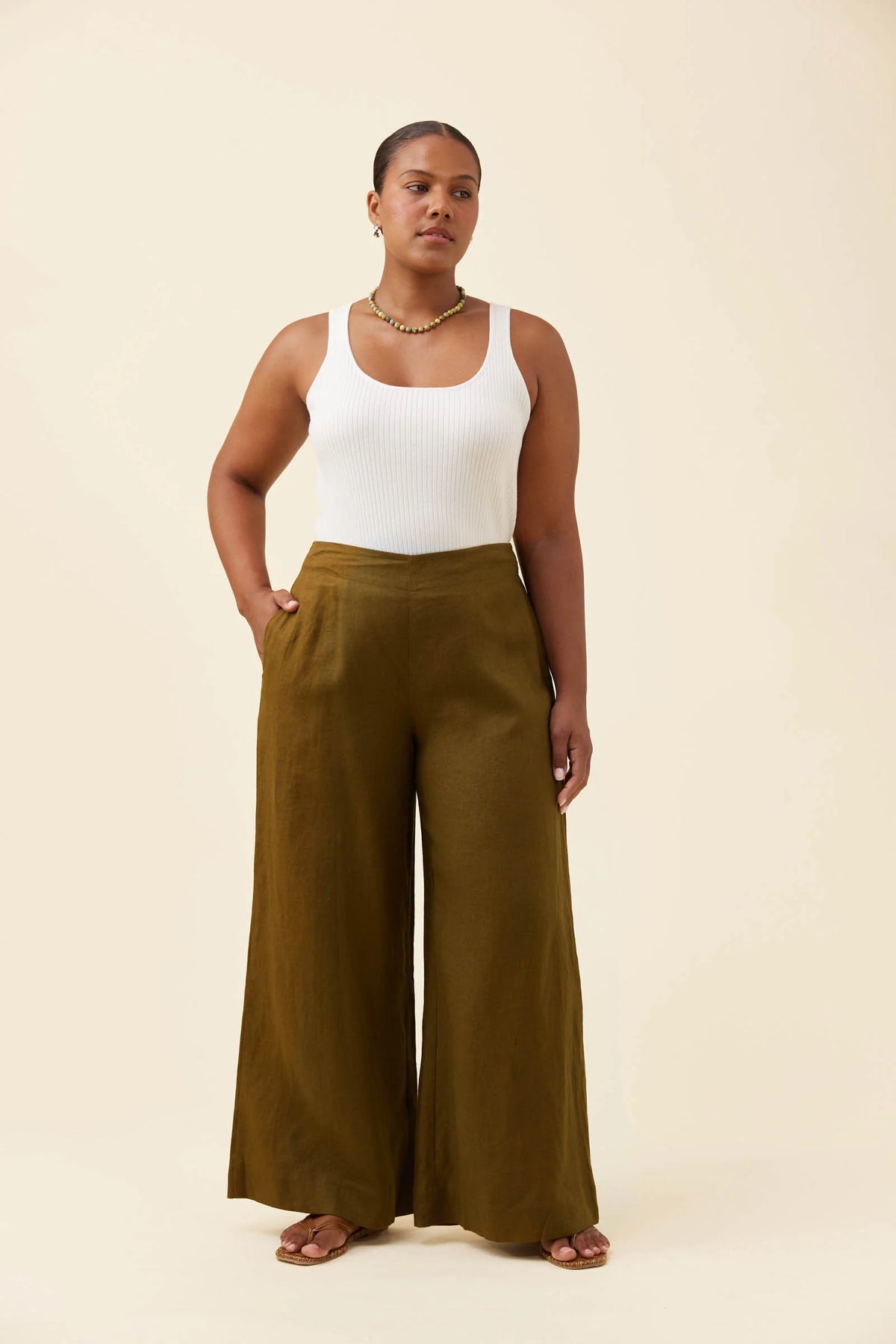 Anita Pant - Olive