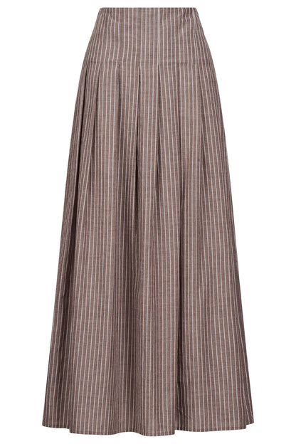 Lyndell Maxi Skirt - Taupe