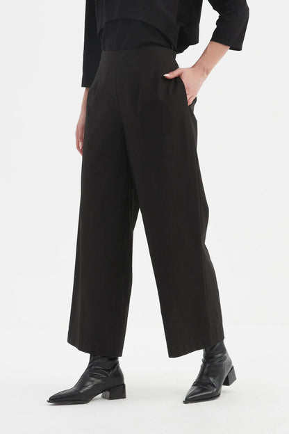 Long Classic Trouser - Black