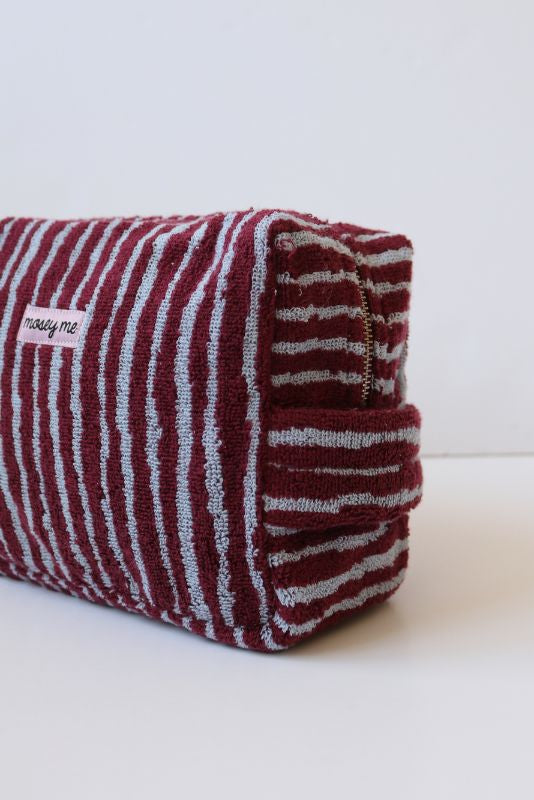 Terry Toiletry Bag - Strokes