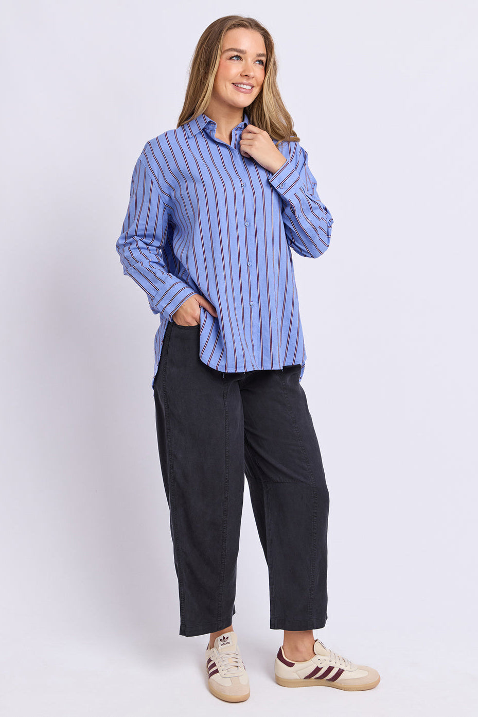 Foxwood Alba Shirt - Cornflower